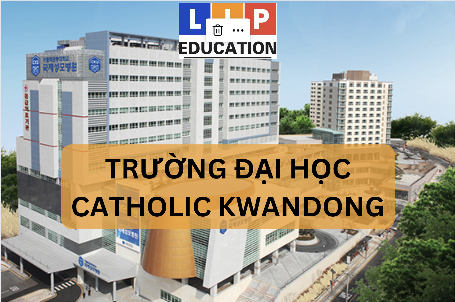 Thông Tin Về Trường Đại Học Catholic Kwandong